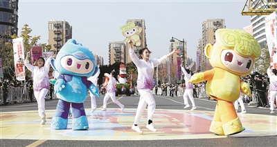 闊別兩年的杭州“動漫彩車巡游”歸來