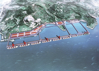 浙江最南端港口迎“風”遠航  蒼南將建煙墩山通用碼頭