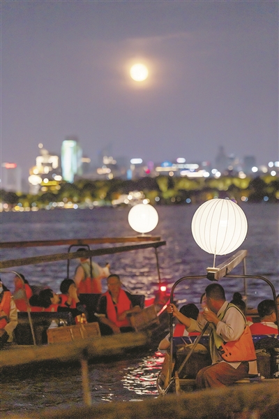 中秋限定紀念船票來了！ 還有“月亮船”、沉浸式宋風登島夜游等你來體驗
